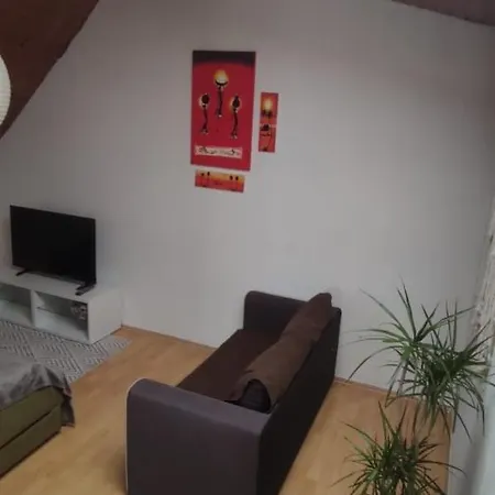 Vieja Casita De Huespedes Con Escaleras * Ober-Ramstadt