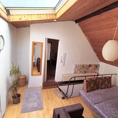 Vieja Casita De Huespedes Con Escaleras Lejlighed *